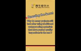 why do many projects still leak after using traditional waterproofing materials that have passed quality inspections in the end